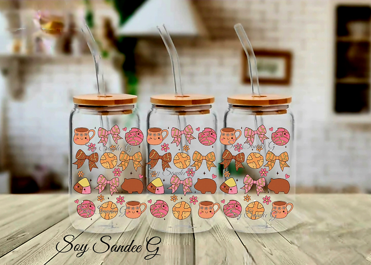 Talavera Jarras & Conchas - UVDTF Wrap for cups/hard surfaces sticker