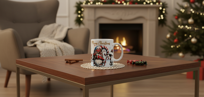 Merry Christmas Red Gnomes - UVDTF Wrap for cups/hard surfaces sticker