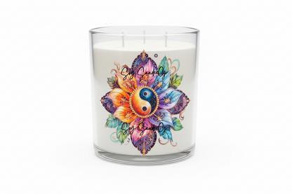 Colorful Ying Yang Flower - UVDTF Decal for cups/hard surfaces sticker