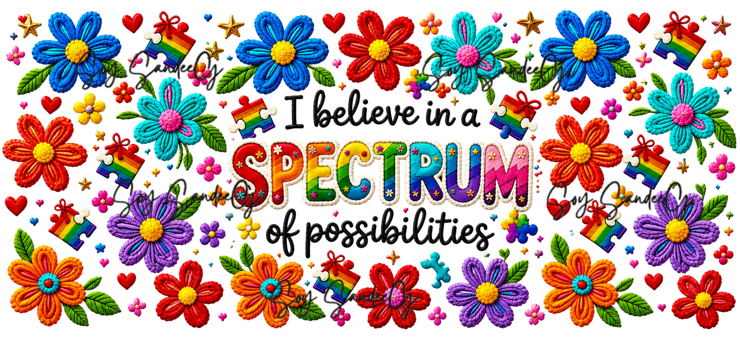 Spectrum - UVDTF Wrap for cups/hard surfaces sticker