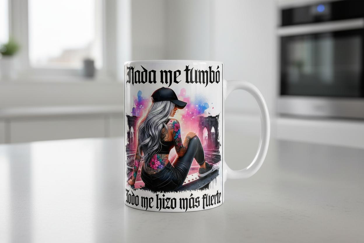 Nada me Tumbó (Nothing Brought me Down) - UVDTF Decal for cups/hard surfaces sticker
