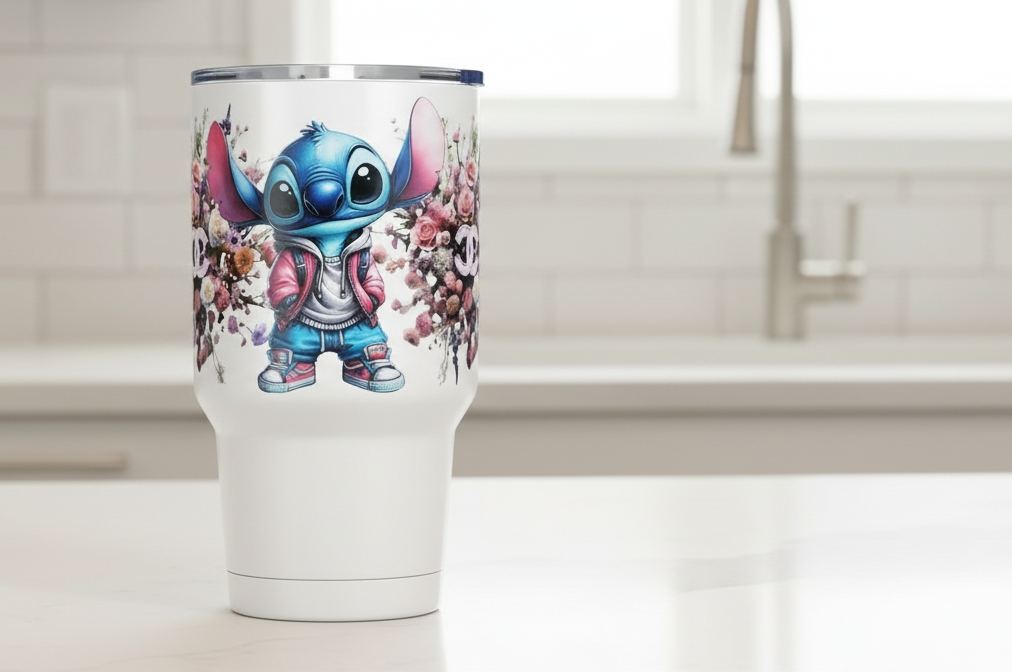 Chanel Stitch - UVDTF wrap for cups/hard surfaces sticker