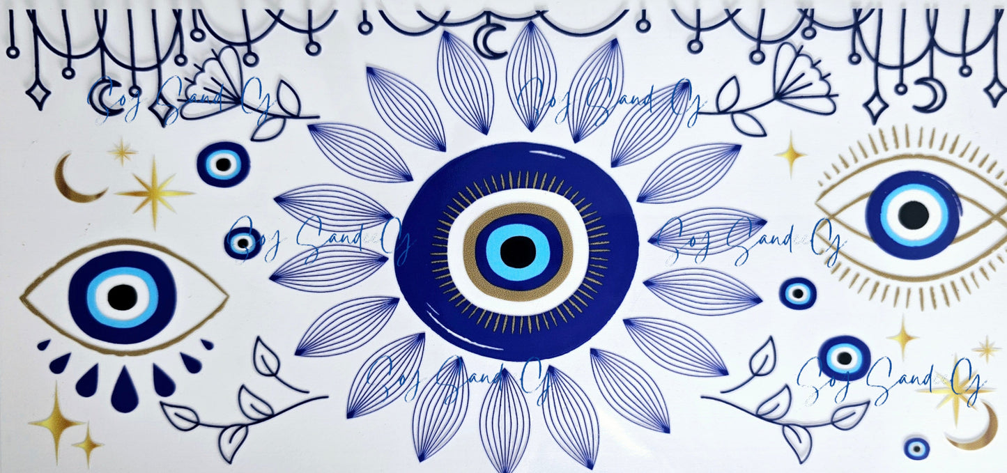 Blue Eyed Dreamcathcher - UVDTF Wrap for cups/hard surfaces sticker