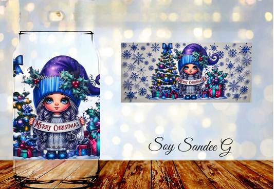 Blue Elf - UVDTF Wrap for cups/hard surfaces sticker