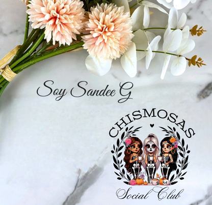 Chismosas Social Club (The Gossip) - UVDTF Decal for cups/hard surfaces sticker