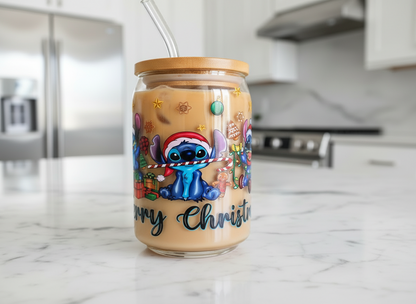 Merry Stitchmas - UVDTF Wrap for cups/hard surfaces sticker