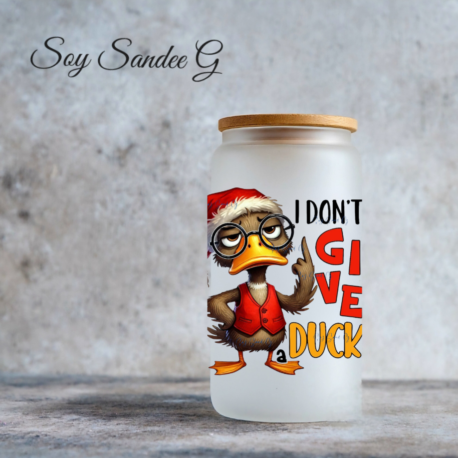 I Don't Give a Duck - UVDTF Decal for cups/hard surfaces sticker