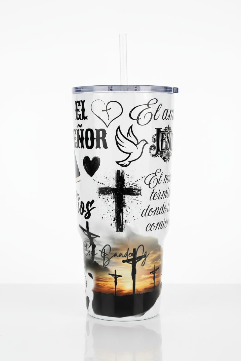 El Señor (The Man) - UVDTF Wrap for cups/hard surfaces sticker
