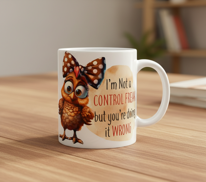 I'm Not a Control Freak - UVDTF Decal for cups/hard surfaces sticker
