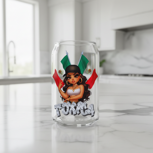 La Mexicana Tóxica - UVDTF Decal for cups/hard surfaces sticker