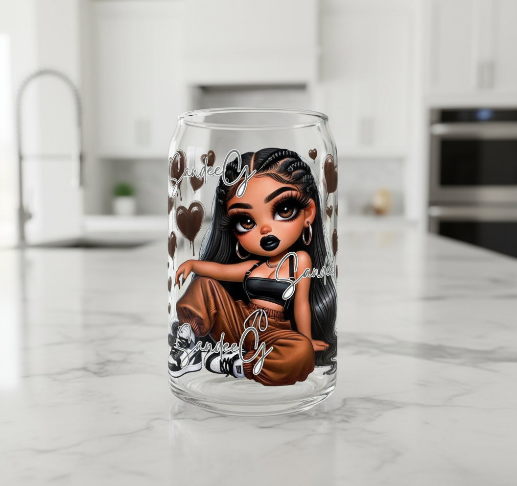 Latina Cutie #2 - UVDTF Decal for cups/hard surfaces sticker