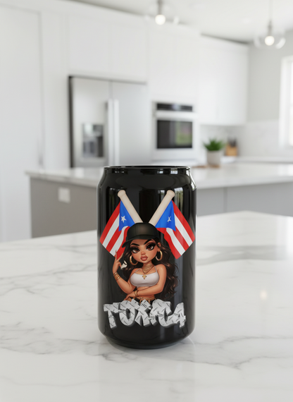La Boricua Tóxica - UVDTF Decal for cups/hard surfaces sticker
