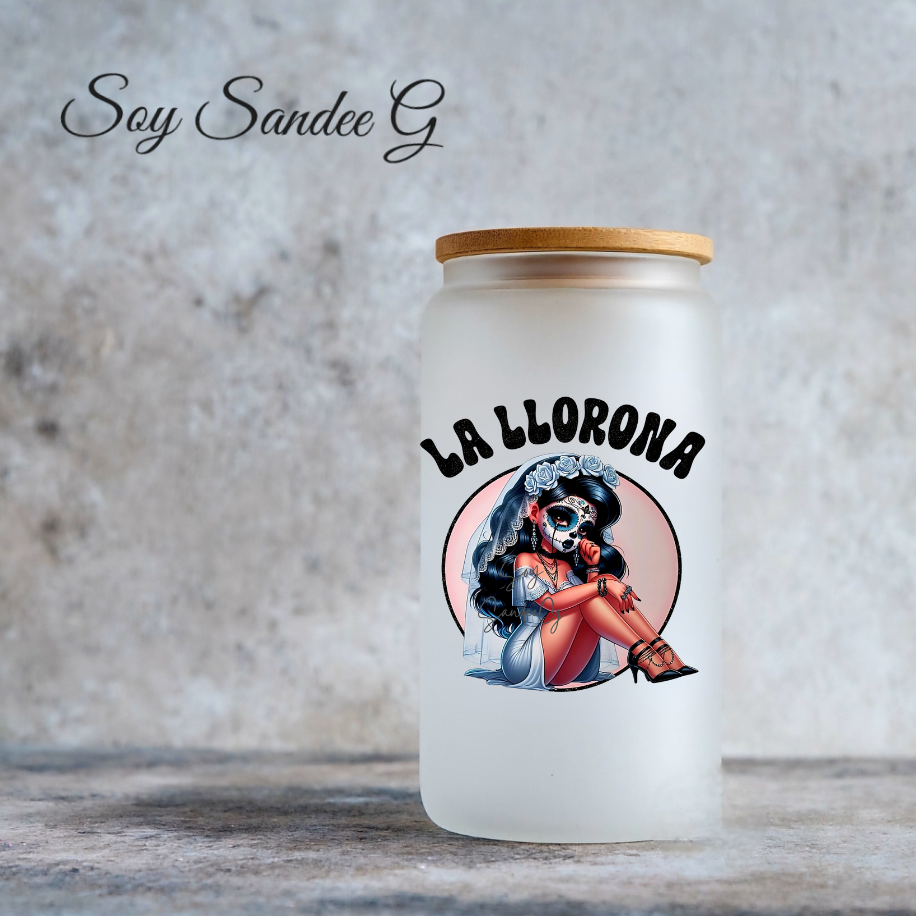 La Llorona - UVDTF Decal for cups/hard surfaces sticker