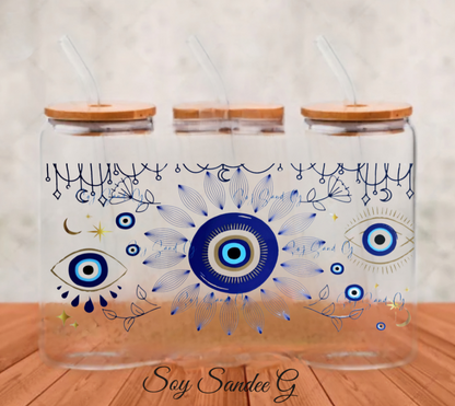 Blue Eyed Dreamcathcher - UVDTF Wrap for cups/hard surfaces sticker