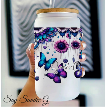 Sunflowers & Butterflies  - UVDTF Wrap for cups/hard surfaces sticker