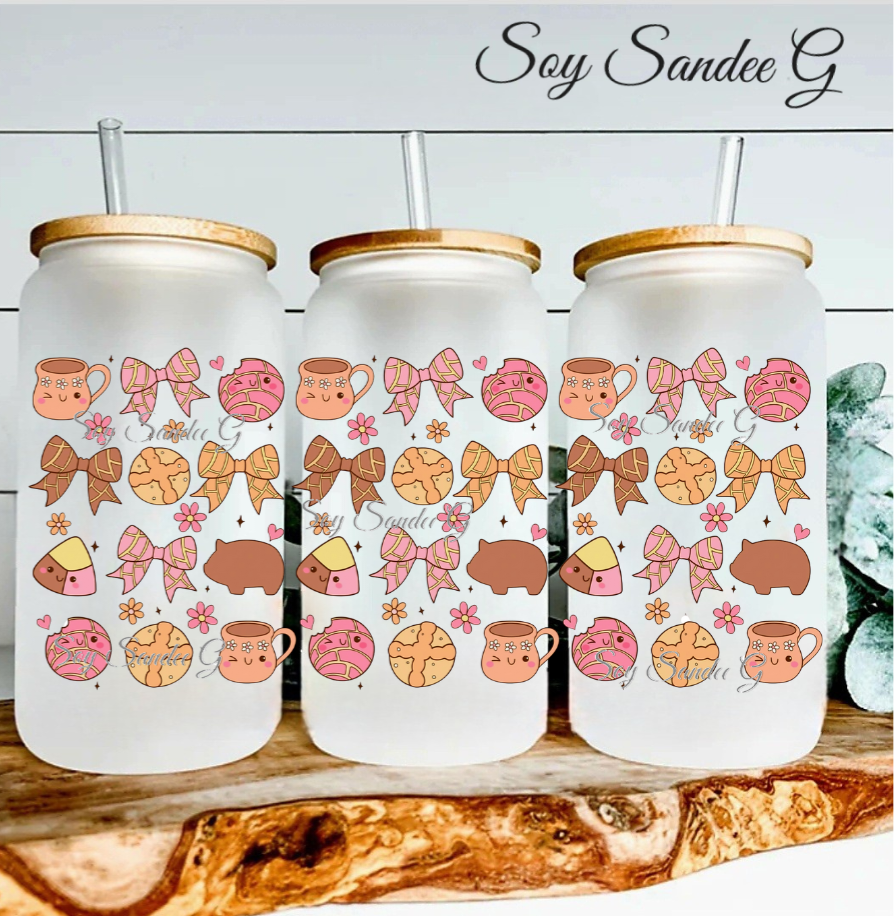 Talavera Jarras & Conchas - UVDTF Wrap for cups/hard surfaces sticker