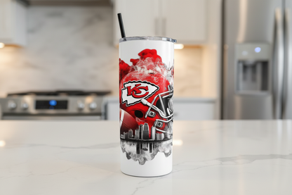 Calcomanía UVDTF para casco de los KC Chiefs