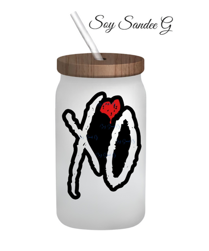 XO Hugs & Kisses - UVDTF Decal for cups/hard surfaces