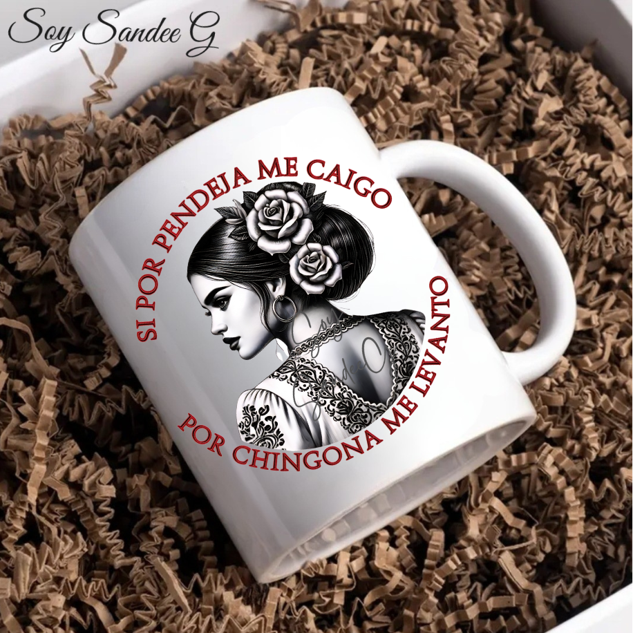 Si Por Pendeja Me Caigo (If I Fall...) - UVDTF Decal for cups/hard surfaces sticker