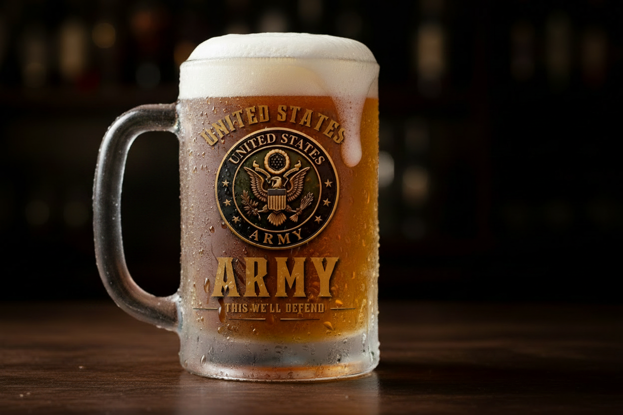 Army - UVDTF Wrap for cups/hard surfaces sticker