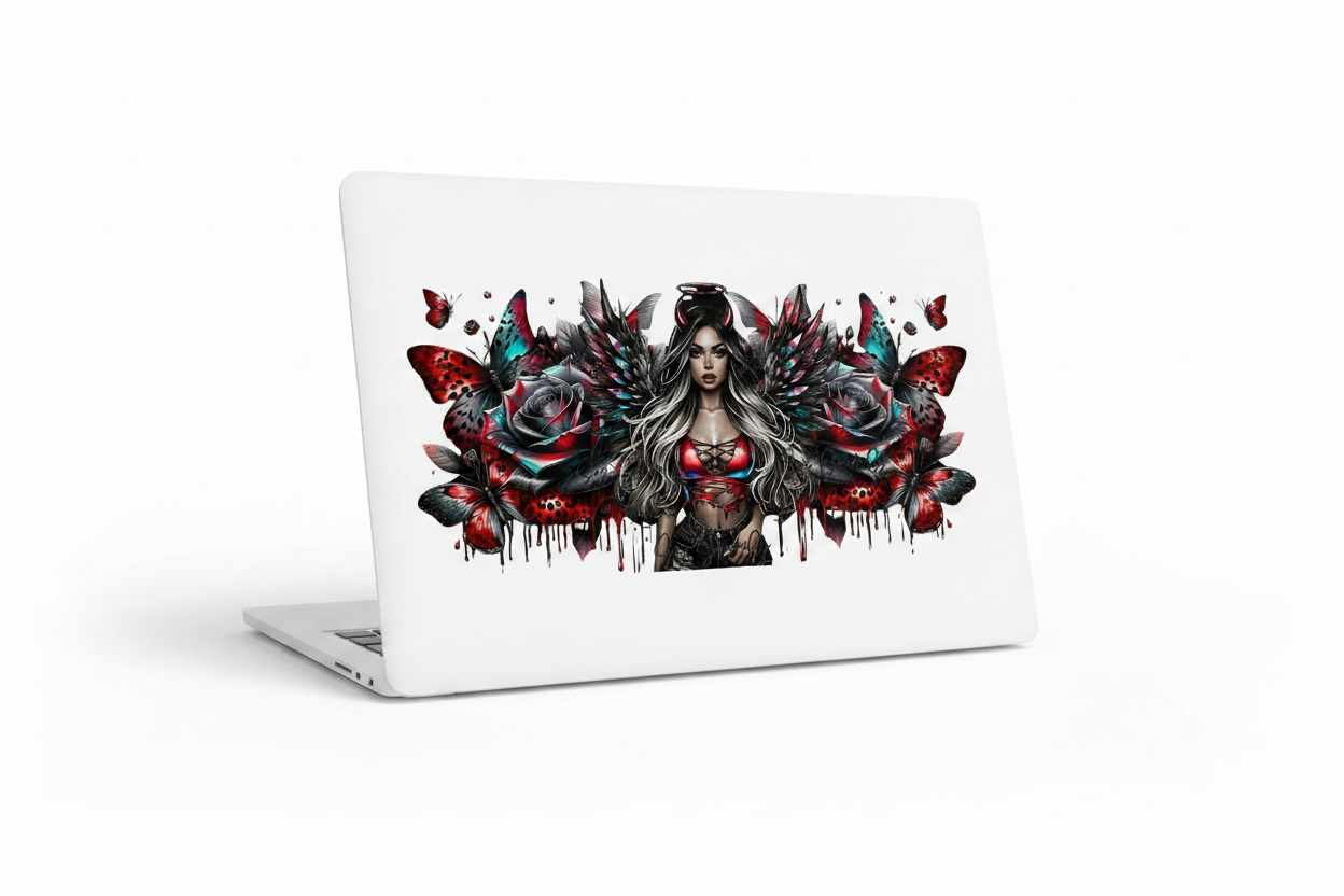 Devil Diva - UVDTF Wrap for cups/hard surfaces sticker