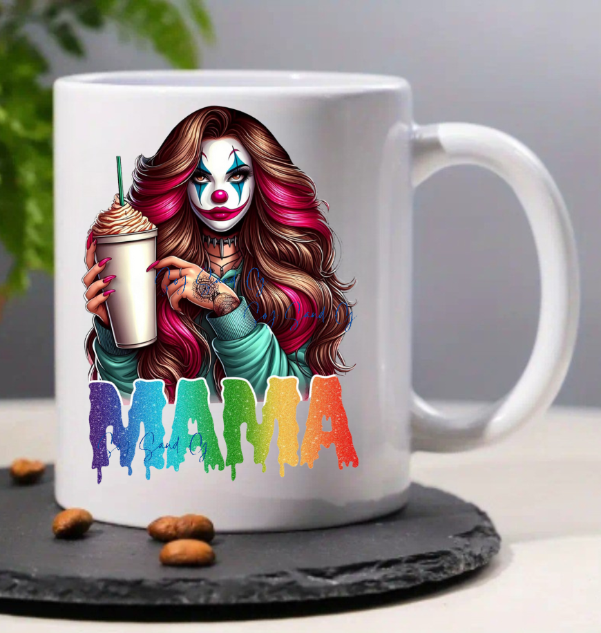 Killer Rainbow Mama - UVDTF Decal for 16oz Cup/Hard Surfaces