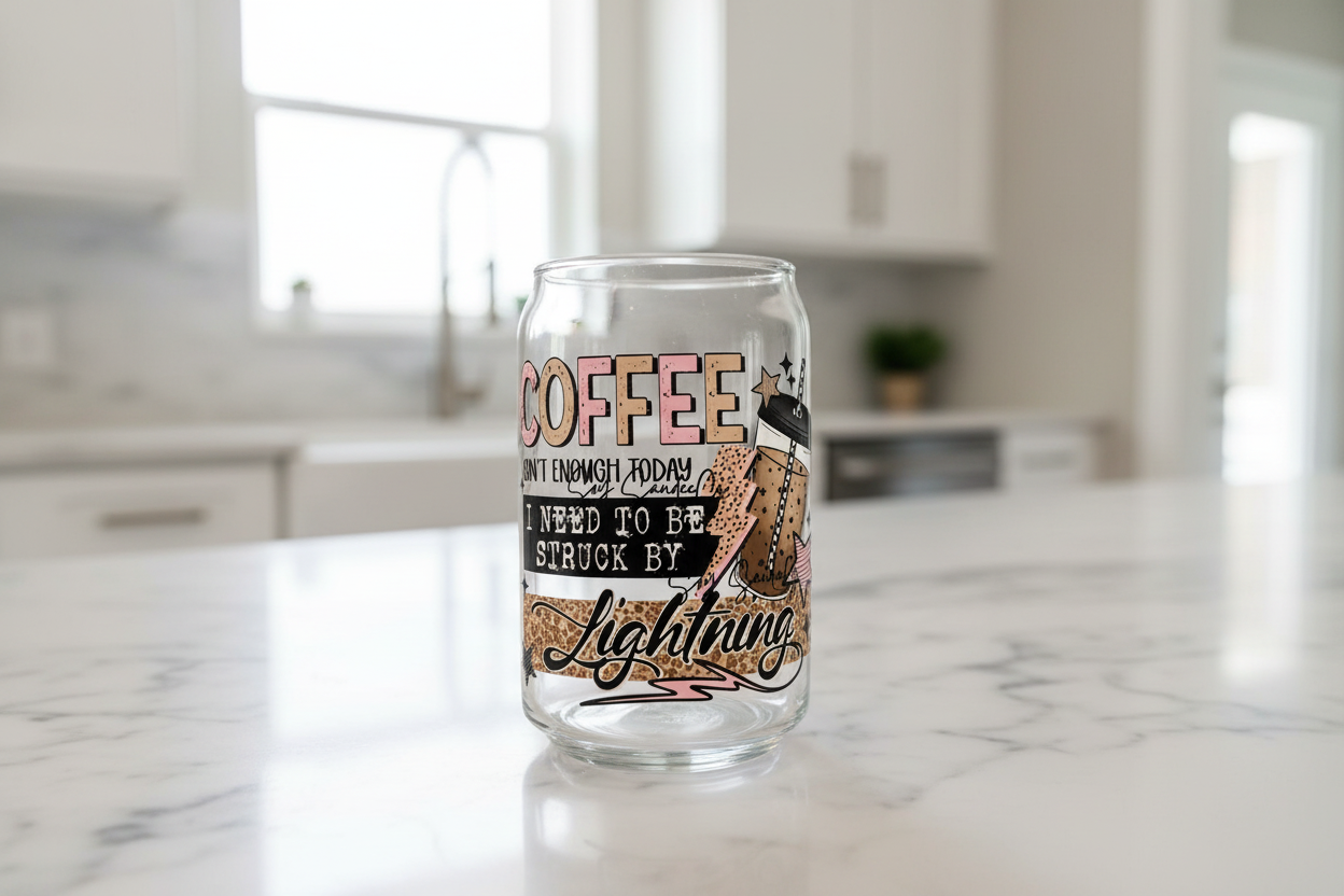 Coffee Isn't Enough - UVDTF Decal for cups/hard surfaces sticker