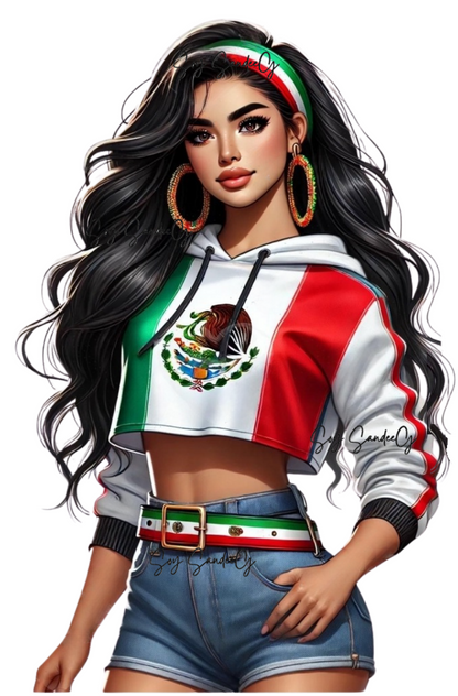 Sexy Mexican - UVDTF Decal for cups/hard surfaces sticker