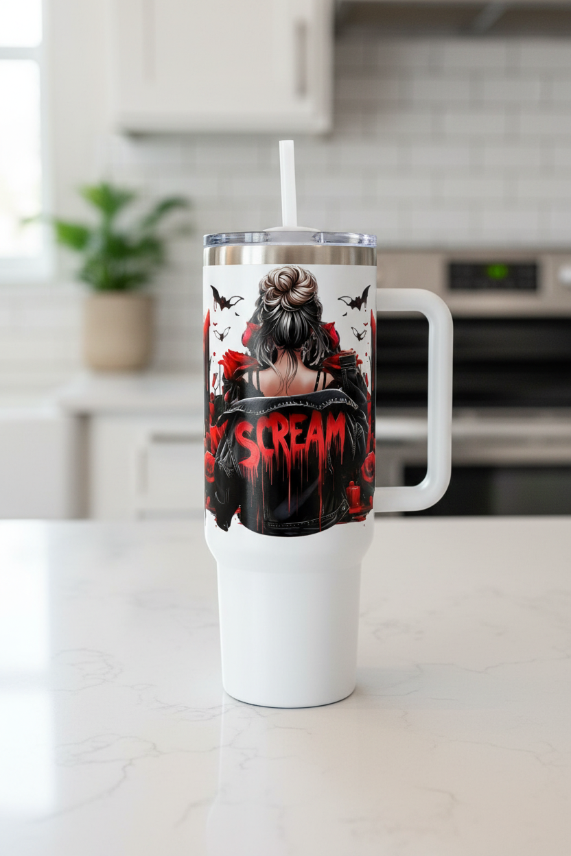 Scream - UVDTF Wrap for cups/hard surfaces sticker