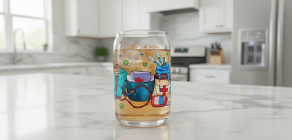 Nurse Short Cups - UVDTF Wrap for cups/ hard surfaces sticker