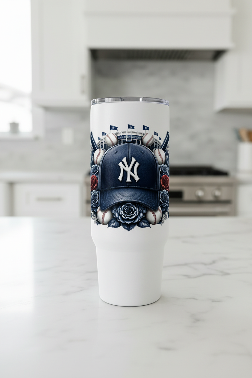 Yankees - UVDTF Wrap for cups/hard surfaces sticker