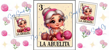 Calcomanía UVDTF Extra de Cabrona