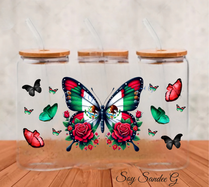 Mexican Butterflies - UVDTF Wrap for cups/hard surfaces