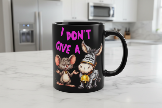 I Don't Give a Rats A** - UVDTF Decal for cups/hard surfaces sticker