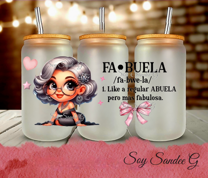 Fabuela - UVDTF Wrap for cups/hard surfaces sticker