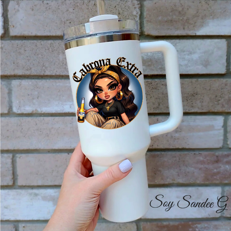 Cabrona Extra - UVDTF Decal for cups/hard surfaces sticker