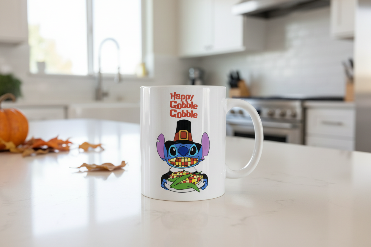 Calcomanía UVDTF de Acción de Gracias