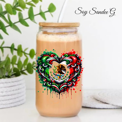 Mexican Heart - UVDTF Decal for cups/hard surfaces