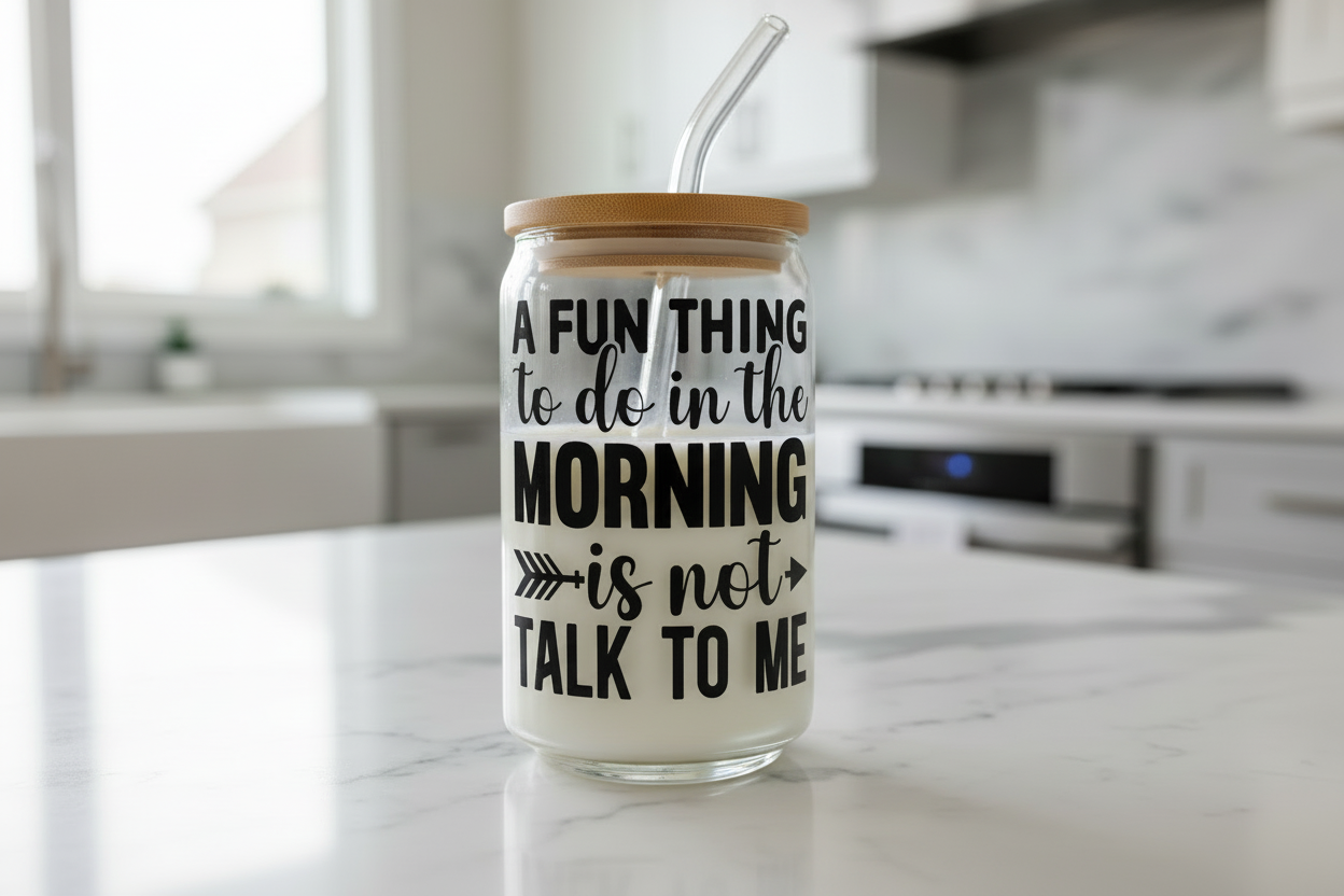 A Fun Thing To Do - UVDTF Decal for cups/hard surfaces sticker