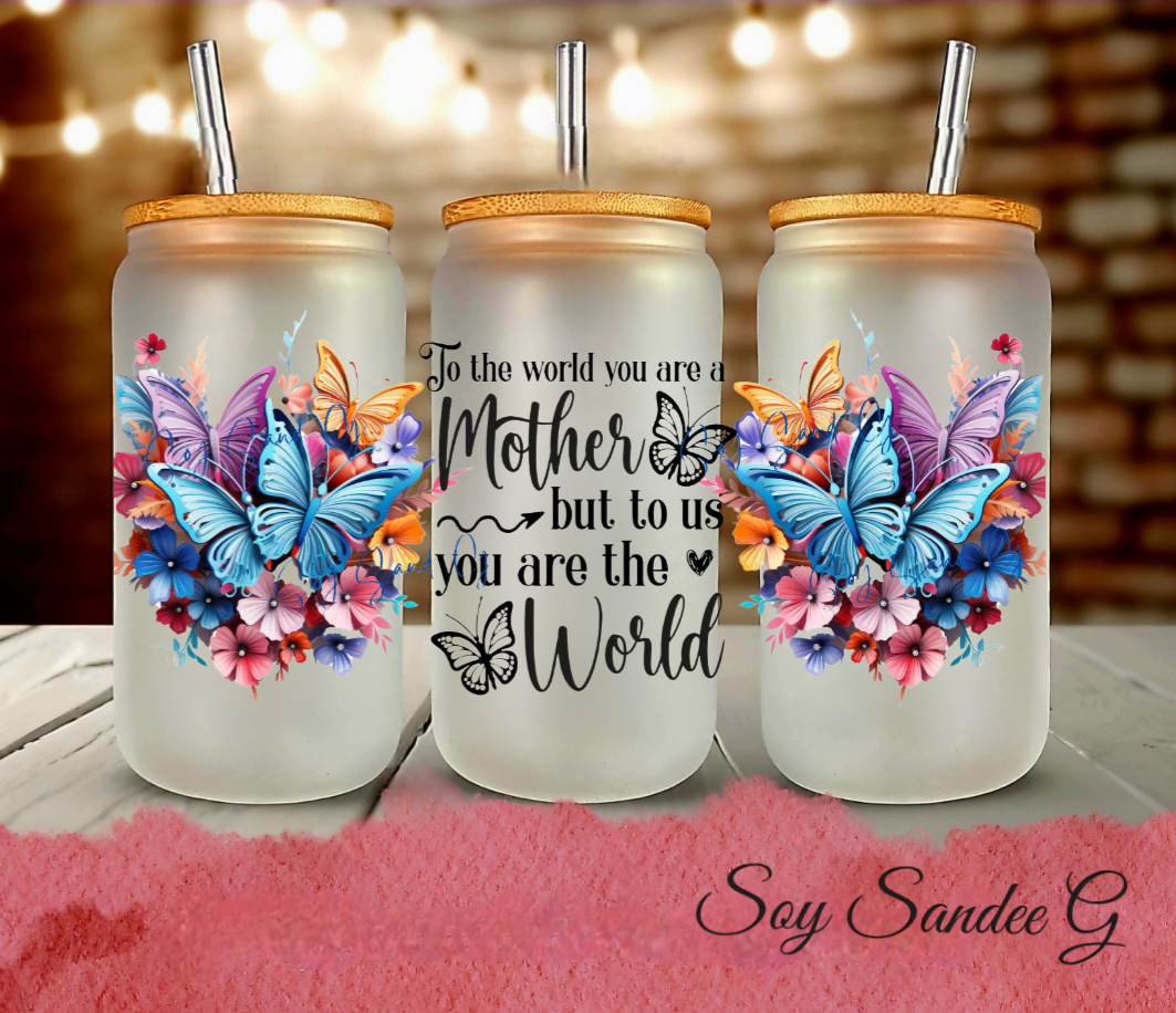 To the World you are a Mother  - UVDTF wrap for cups/hard surfaces sticker