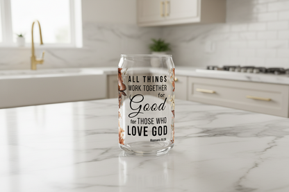 All Things Work Together for Good - UVDTF Wrap for cups/hard surfaces sticker