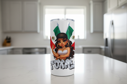La Mexicana Tóxica - UVDTF Decal for cups/hard surfaces sticker