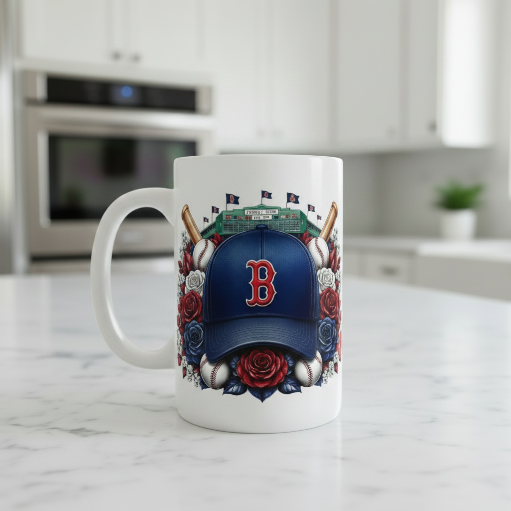 Red Sox - UVDTF Wrap for cups/hard surfaces sticker