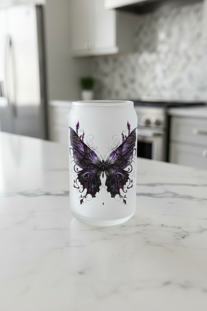 Purple Butterfly - UVDTF Decal for cups/hard surfaces sticker