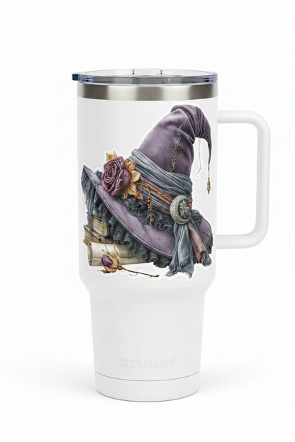 Witch Hat - UVDTF decal for cups/hard surfaces sticker