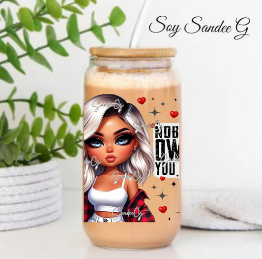 Nobody Owes You Shit (Red) - UVDTF Decal for cups/hard surfaces sticker