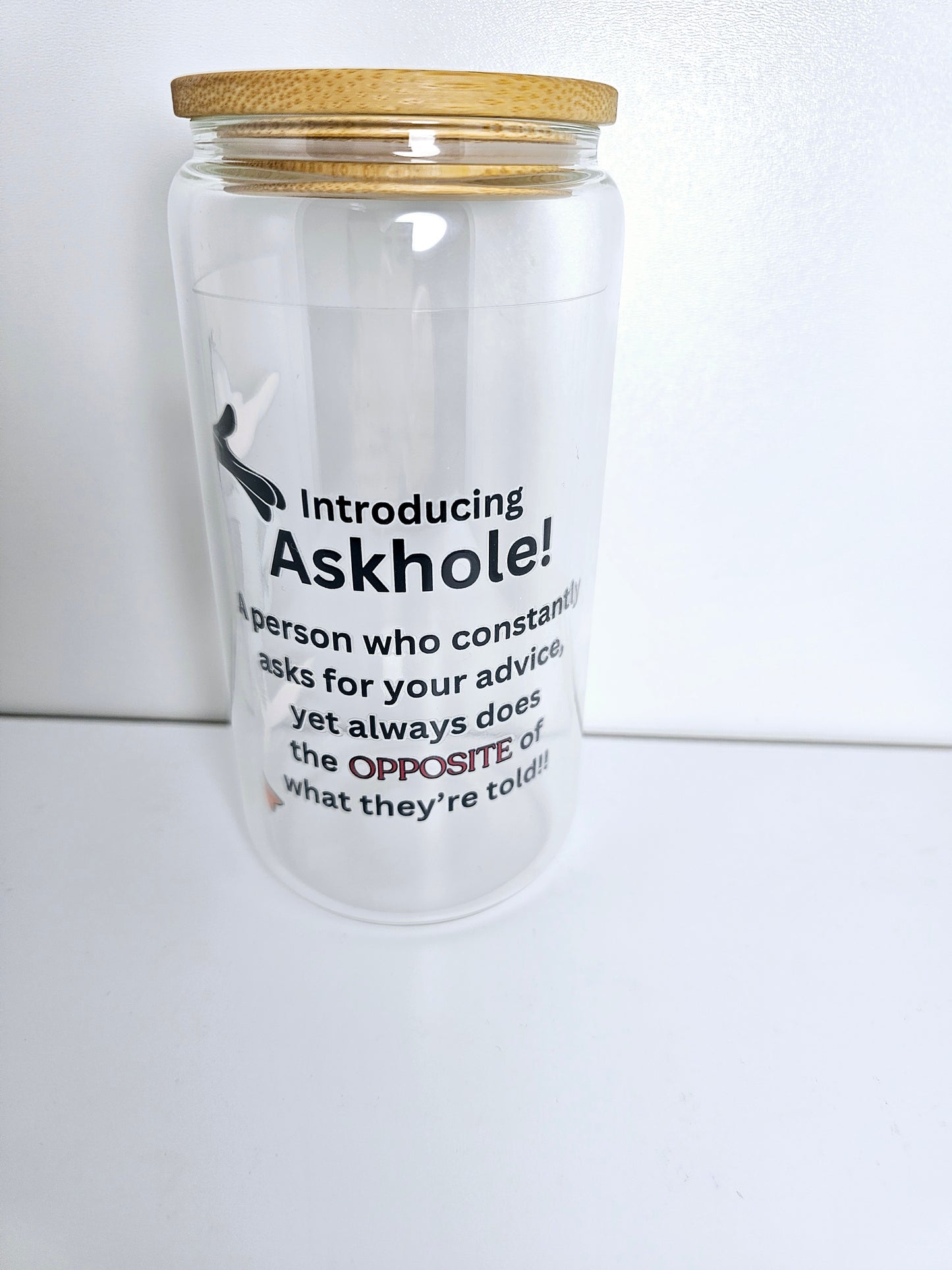 Askhole UVDTF Decal