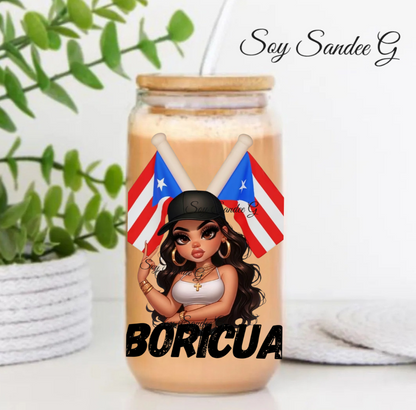 La Boricua - UVDTF Decal for cups/hard surfaces sticker