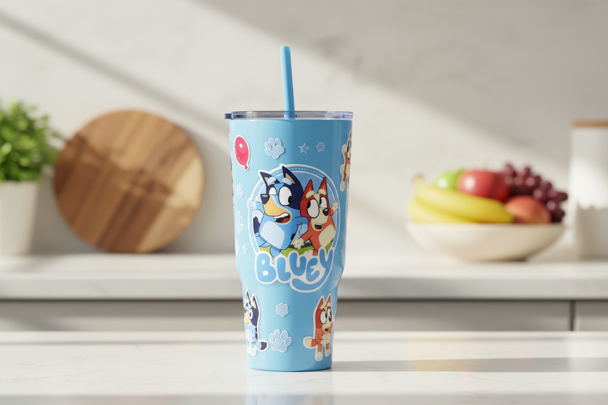 Bluey & Bingo - UVDTF Wrap for cups/hard surfaces sticker