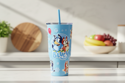 Bluey & Bingo - UVDTF Wrap for cups/hard surfaces sticker